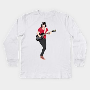 CARRIE BROWNSTEIN Kids Long Sleeve T-Shirt